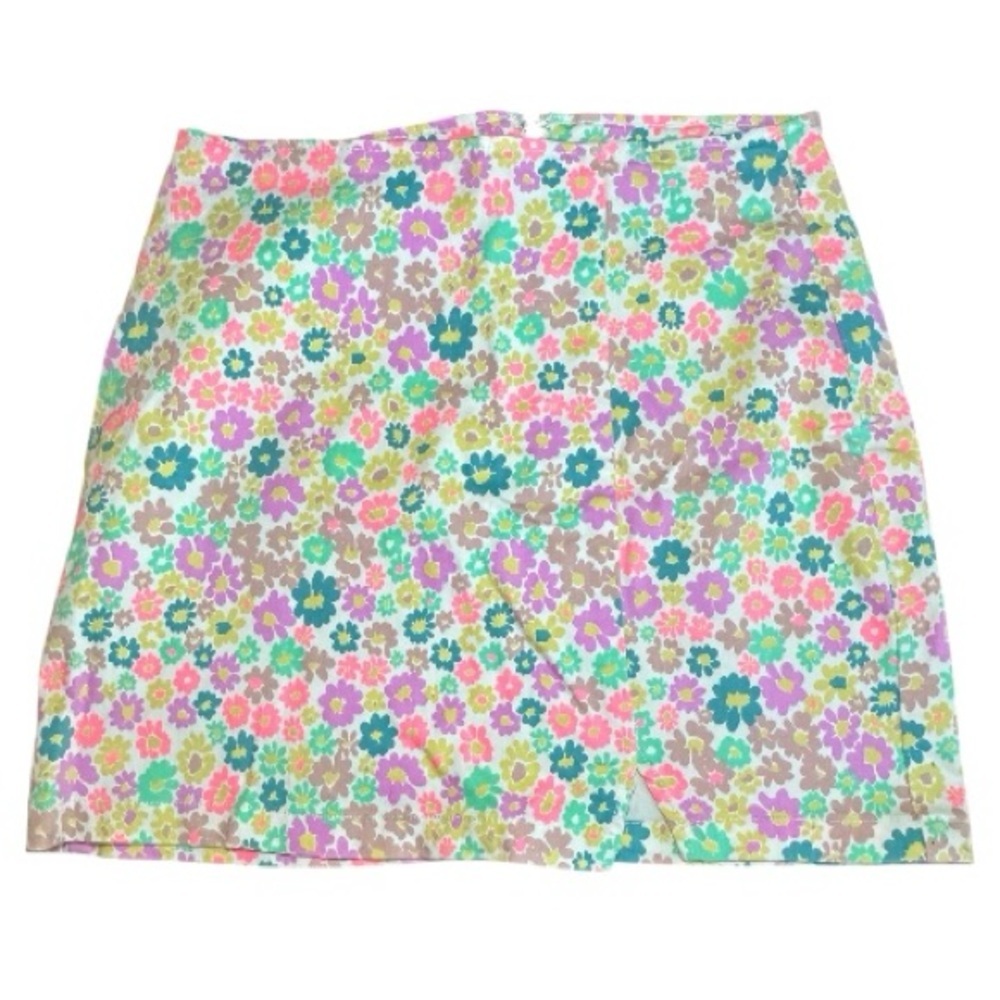 Wild Fable Multicolor Floral Mini Skirt Women’s Size 4